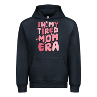 Navy in my tired mom era Urban Hoodie - MaliasSmallBusiness