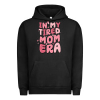 Pigment Black in my tired mom era Urban Hoodie - MaliasSmallBusiness