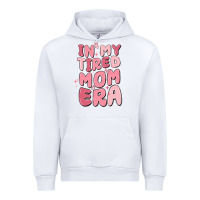 White in my tired mom era Urban Hoodie - MaliasSmallBusiness