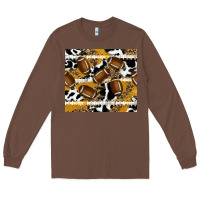 Chestnut football Long Sleeve Tee - RanaPortraitStore