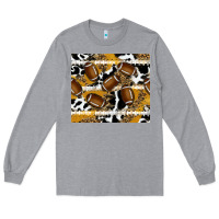 Heather Grey football Long Sleeve Tee - RanaPortraitStore