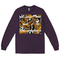 Plum football Long Sleeve Tee - RanaPortraitStore