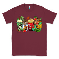 Burgundy tiger coffee cups Classic Tee - Zillion Design Studio
