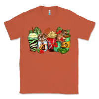 Copper tiger coffee cups Classic Tee - Zillion Design Studio