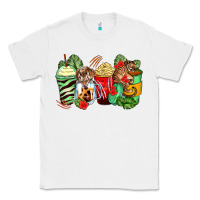 White tiger coffee cups Classic Tee - Zillion Design Studio