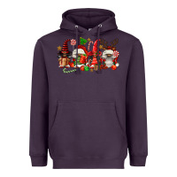 Plum christmas afro gnomies Heavyweight Hoodie - FaDigitalArtStudio