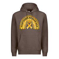 Coffee Childhood cancer awareness rainbow Premium Hoodie - Jasminsmagicworld