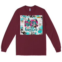 Burgundy hair hustler Long Sleeve Tee - RanaPortraitStore