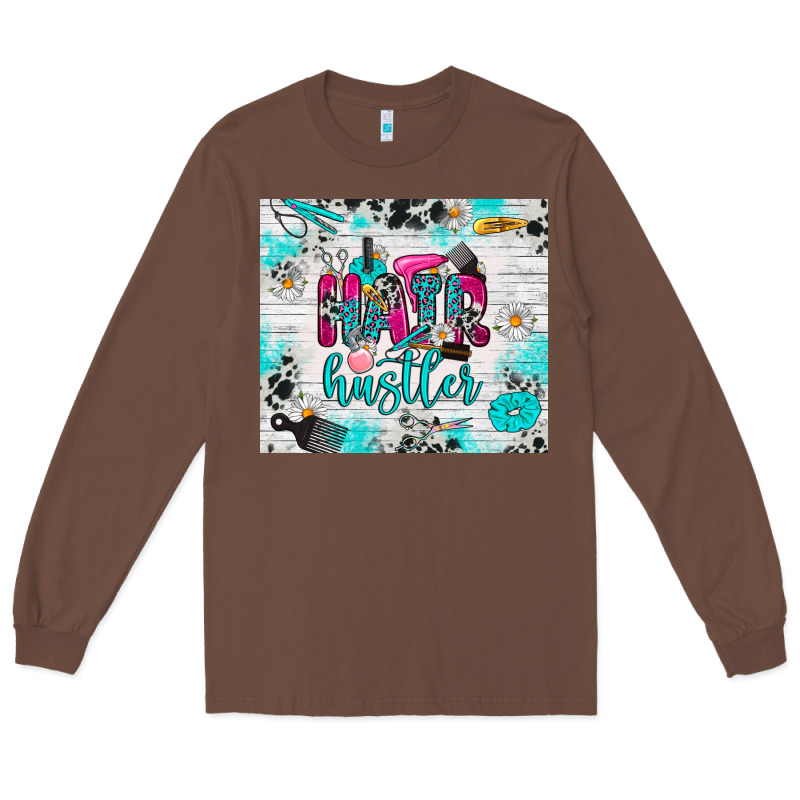 Hair Hustler Long Sleeve Tee by RanaPortraitStore | Teevron