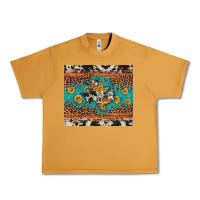 Peanut Butter bull skull texas map sunflower leopard cowhide Urban Heavy Tee - Artiststas