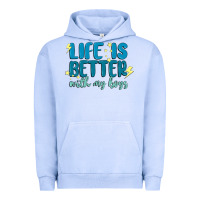 Pigment Grape Ice life is better with my boys Urban Hoodie - MaliasSmallBusiness