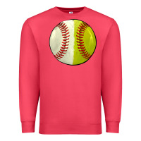 Cardinal half baseball softball Premium Sweatshirt - JahusDesignShop