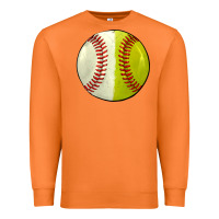 Carrot half baseball softball Premium Sweatshirt - JahusDesignShop