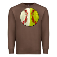 Chestnut half baseball softball Premium Sweatshirt - JahusDesignShop