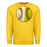 Lemon half baseball softball Premium Sweatshirt - JahusDesignShop
