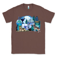 Chestnut wolf coffee cups Classic Tee - Zillion Design Studio