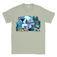 Matcha wolf coffee cups Classic Tee - Zillion Design Studio