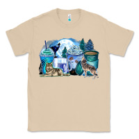 Mushroom wolf coffee cups Classic Tee - Zillion Design Studio