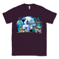 Plum wolf coffee cups Classic Tee - Zillion Design Studio