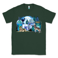 Sports Green wolf coffee cups Classic Tee - Zillion Design Studio