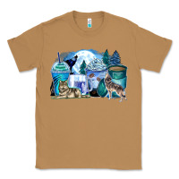 Toasted Coconut wolf coffee cups Classic Tee - Zillion Design Studio
