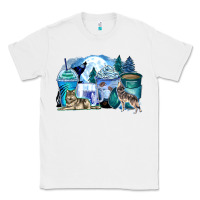 White wolf coffee cups Classic Tee - Zillion Design Studio
