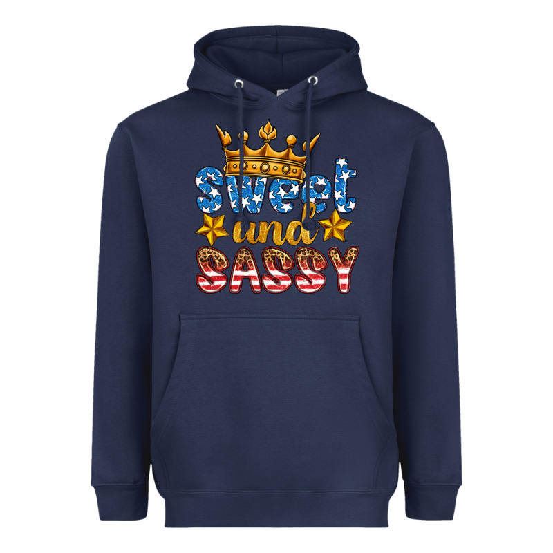 Usa Sweet And Sassy Heavyweight Hoodie by HRA Design Shop | Teevron