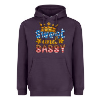 Plum usa sweet and sassy Heavyweight Hoodie - HRA Design Shop