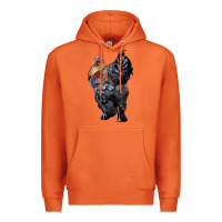 Carrot Brahma Rooster Premium Hoodie - LillyAllenDesigns