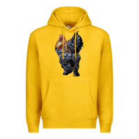 Lemon Brahma Rooster Premium Hoodie - LillyAllenDesigns