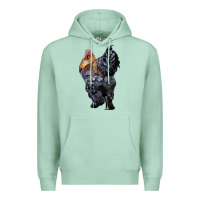 Seafoam Brahma Rooster Premium Hoodie - LillyAllenDesigns