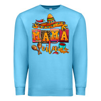 Ocean Blue mama cita cinco de mayo Premium Sweatshirt - AdoDesignShop