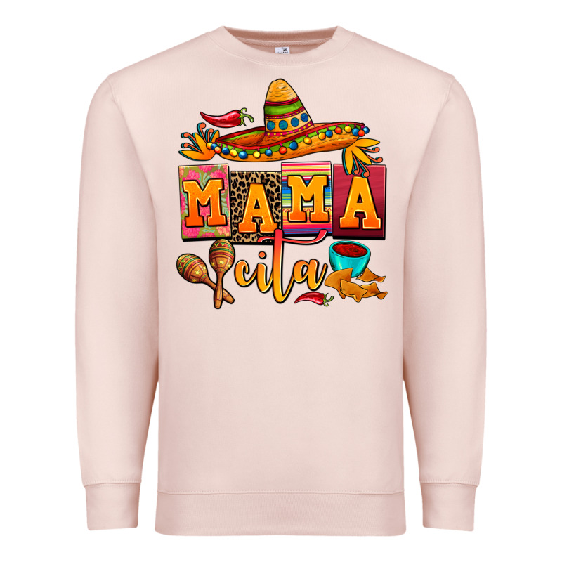 Mama Cita Cinco De Mayo Premium Sweatshirt by AdoDesignShop | Teevron
