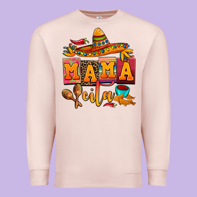 Mama Cita Cinco De Mayo Premium Sweatshirt Designed By Adodesignshop