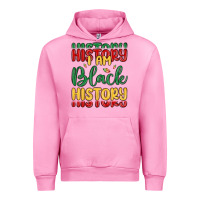 Fuchsia Pink i am black history Urban Hoodie - MaliasSmallBusiness