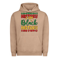 Pigment Burro i am black history Urban Hoodie - MaliasSmallBusiness