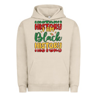 Pigment French Oak i am black history Urban Hoodie - MaliasSmallBusiness