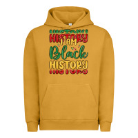 Pigment Peanut Butter i am black history Urban Hoodie - MaliasSmallBusiness