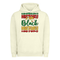 Pigment Pistachio i am black history Urban Hoodie - MaliasSmallBusiness