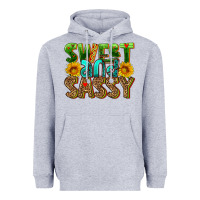 Heather Grey sweet and sassy Heavyweight Hoodie - HRA Design Shop
