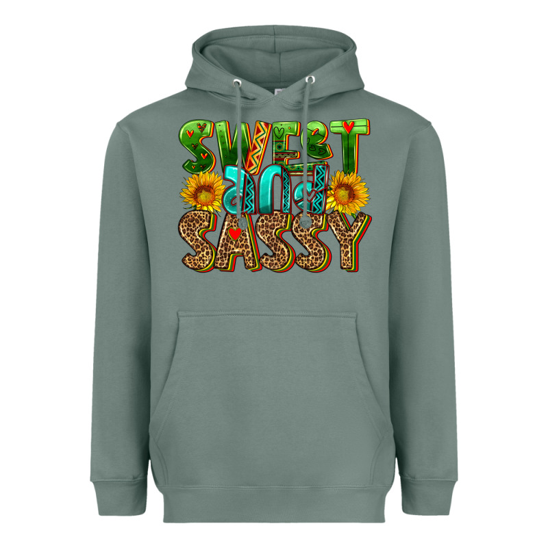Sweet And Sassy Heavyweight Hoodie by HRA Design Shop | Teevron