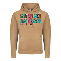 Vintage Camel stronger than cancer with cancer ribbon Vintage Hoodie - AdoDesignShop