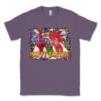 Lavender Happy Easter Roosters Classic Tee - RanaPortraitStore