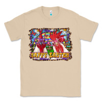 Mushroom Happy Easter Roosters Classic Tee - RanaPortraitStore