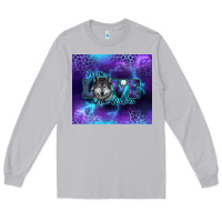 Moon Dust for the love of the wolves Long Sleeve Tee - RanaPortraitStore