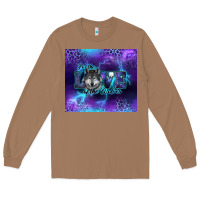 Toasted Coconut for the love of the wolves Long Sleeve Tee - RanaPortraitStore