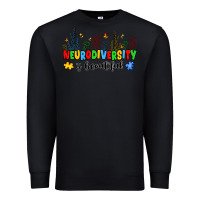 Black neurodiversity is beautiful Premium Sweatshirt - JahusDesignShop