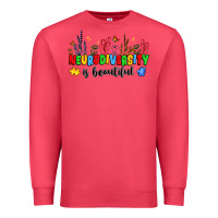 Cardinal neurodiversity is beautiful Premium Sweatshirt - JahusDesignShop