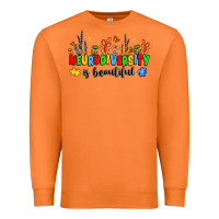 Carrot neurodiversity is beautiful Premium Sweatshirt - JahusDesignShop