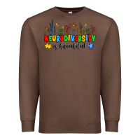 Chestnut neurodiversity is beautiful Premium Sweatshirt - JahusDesignShop